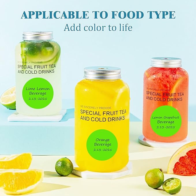2 Inch Round Color Coding Labels - Image 5