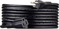 Amazon Basics Extension Cord, 15 Ft, 3 Prong Outlet Extender, Indoor Extension by AmazonBasics