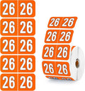 500 Pcs 2026 Year Stickers, Waterproof File Folder Labels, Self-Adhesive by Unknown