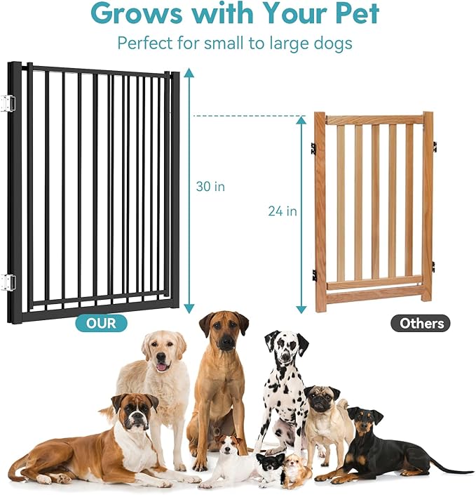 No Pawblems Free Standing Dog Gate - Image 5