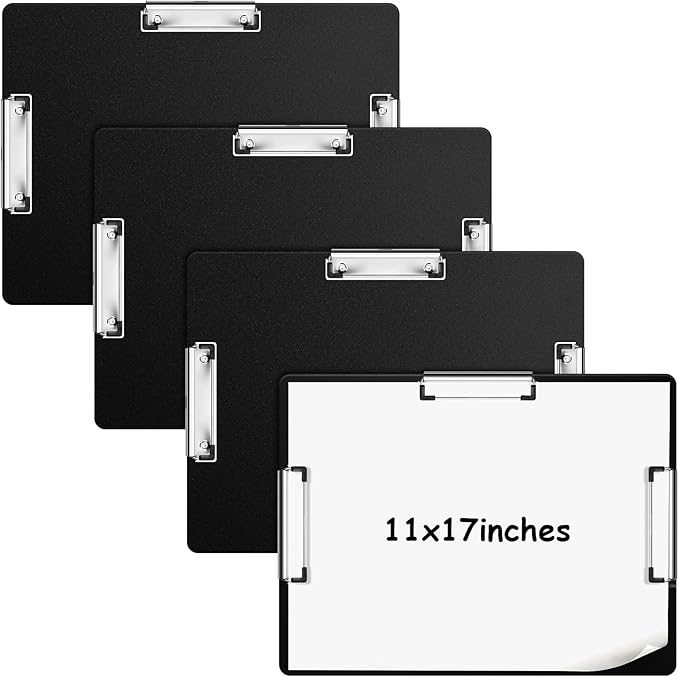 Tenceur 4 Pcs Extra Large 11x17 Clipboard by Tenceur