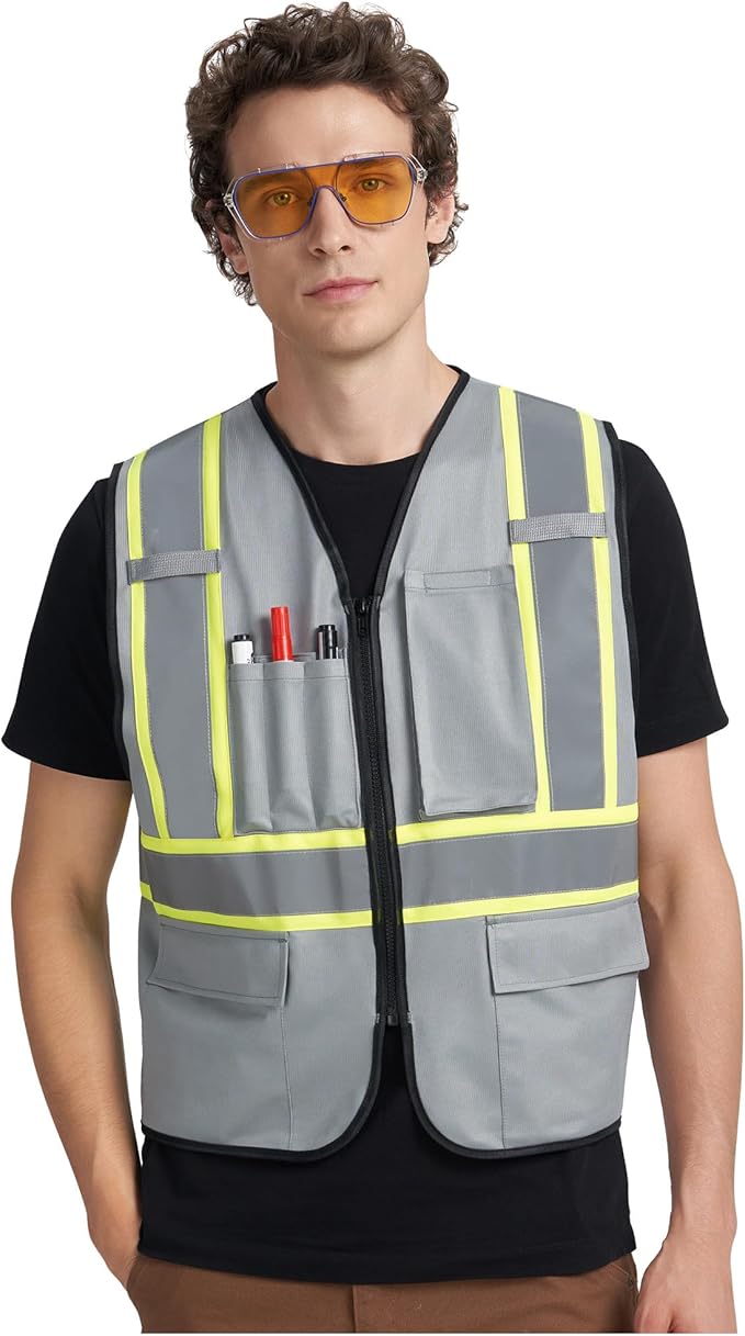 A-KSAFETY High Visibility Safety Vest by Unknown