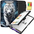 Clipboard with Storage, Office Supplies Nursing Clipboards Folder with Pen by CAPAUNVDA