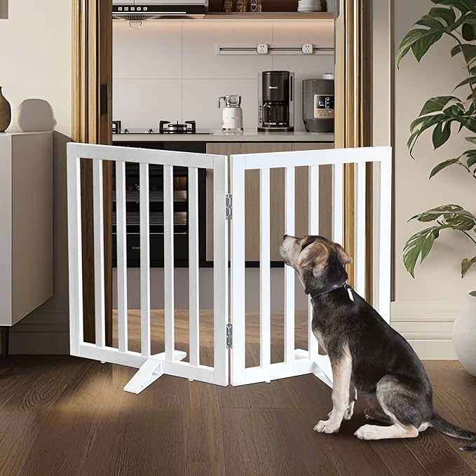 ZJSF Freestanding Indoor Dog Gate - Image 2