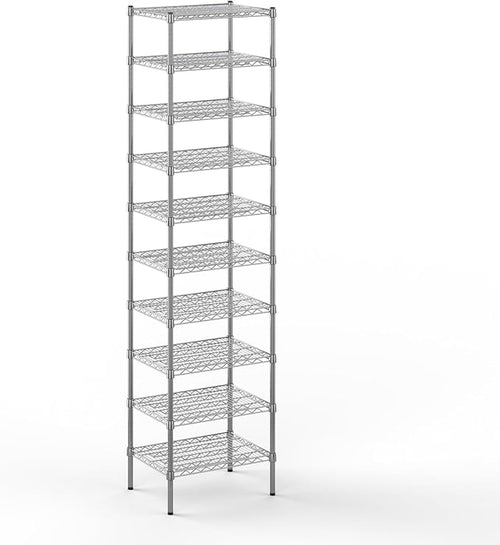 18" Deep x 24" Wide x 96" Height Wire Shelving Kit | 10-Tier | NSF Commercial by Regal+Altair