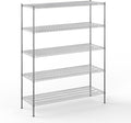 21" Deep x 60" Wide x 74" Height Wire Shelving Kit | 5-Tier | NSF Commercial by Regal+Altair