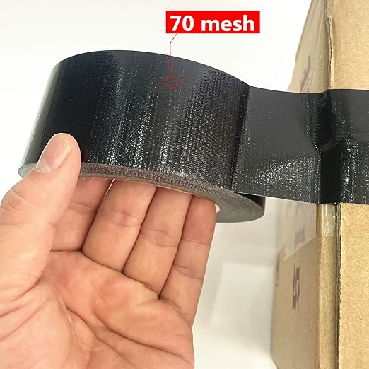 COSIMIXO 5-Pack Black Heavy Duty Duct Tape, 2 inches x 30 Yards, No Residue - Image 4
