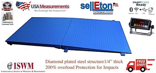 SellEton NTEP 5' x 4' Floor Scale - Image 2