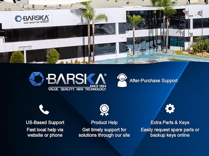 Barska 100 Position Combination Key Lock Box – Wall Mount Steel Key Cabinet - Image 7