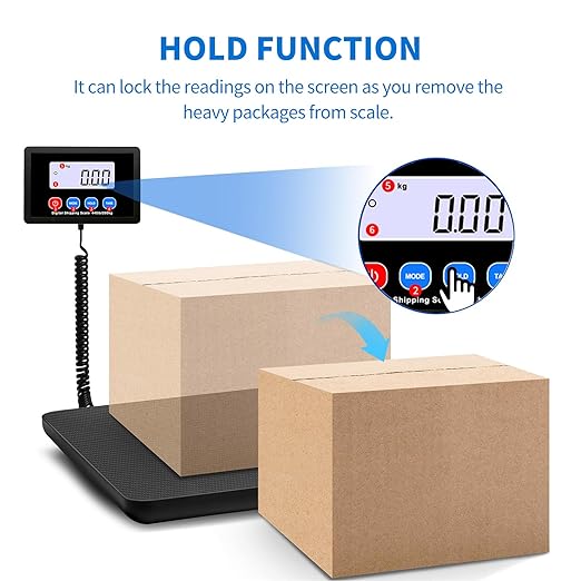 YFL Digital Shipping Postal Scale 440lb/200kg, High-Accuracy Package Scale - Image 5