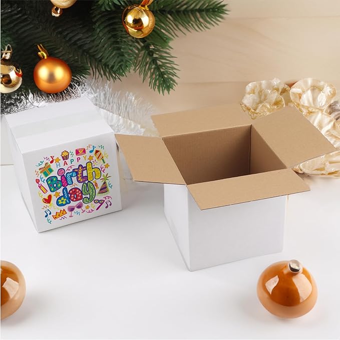 Hoikwo 6x6x6 Shipping Boxes Set of 40 - Image 7