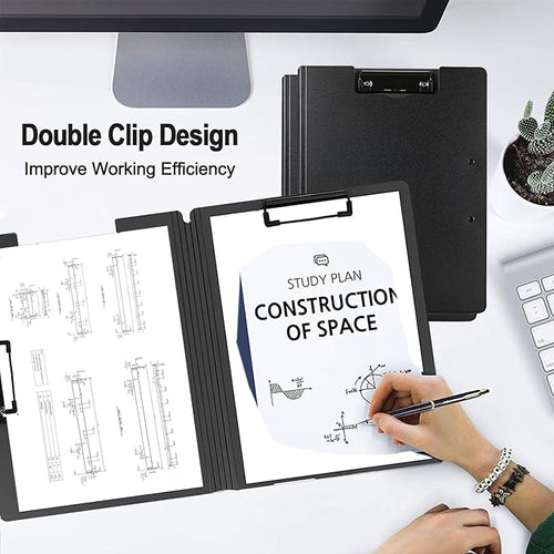 10 Pack Foldable Clipboards, A4 Clipboard Folder, Office Clipboard Folder - Image 2