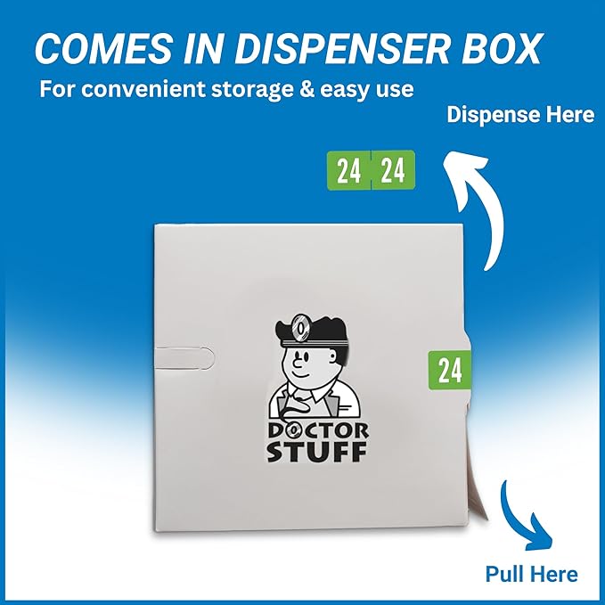 2024 Small Year Labels, Doctor Stuff 2024 Chart Stickers, Light Green Color - Image 4