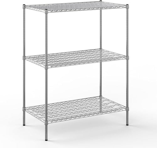 24" Deep x 42" Wide x 54" Height Wire Shelving Kit | 3-Tier | NSF Commercial by Regal+Altair
