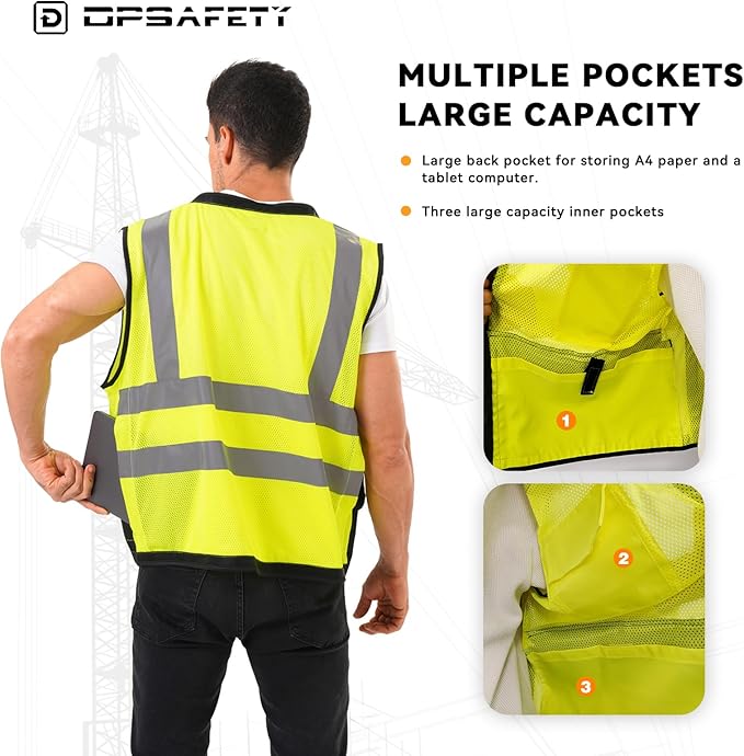 Reflective Safety Vest - Image 2