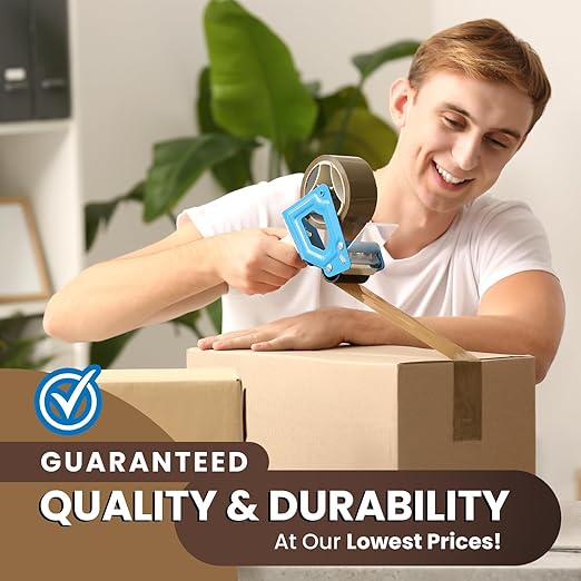 24 Rolls | 2.8 mil Clear | 110 Yards | 3" Premium Packing Tape, Heavy Duty - Image 4