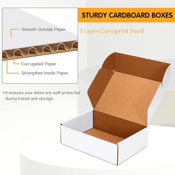10x7x3 inch Shipping Boxes Set of 25 - Image 2