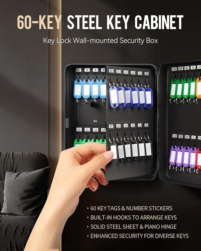 Uniclife 60 Position Key Cabinet - Image 4