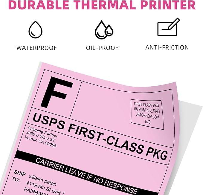 Phomemo 4x6 Thermal Label Printer Paper - Image 2