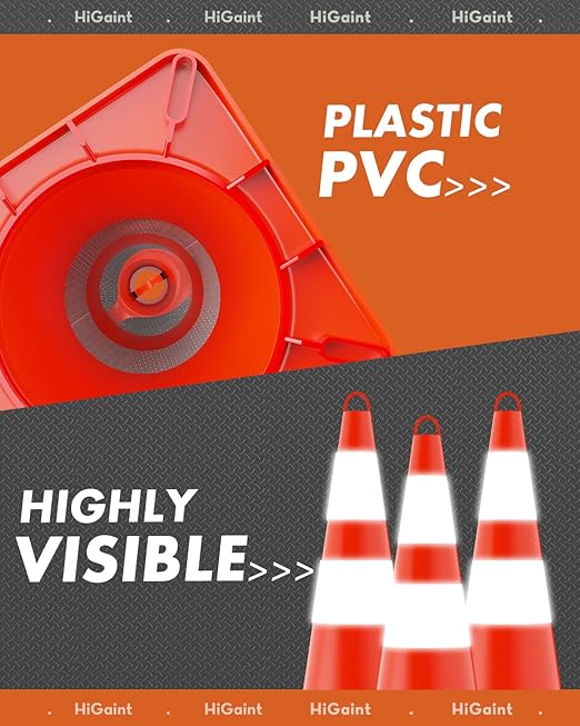 HiGiant 28 inch Traffic Safety Cones - Image 4