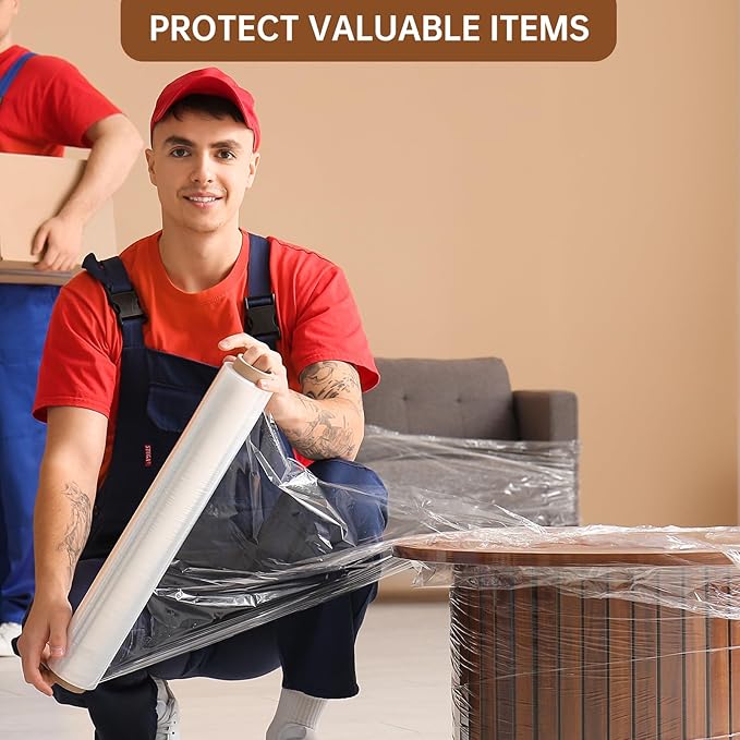 Stretch Wrap Roll, Plastic Wrap - Image 4