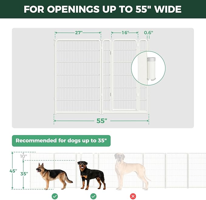 FXW Dog Gate Extra Wide Designed - Image 6