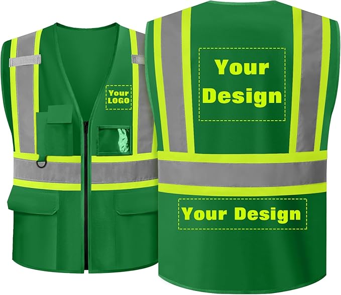 Safety Vest Customize Logo by evershare