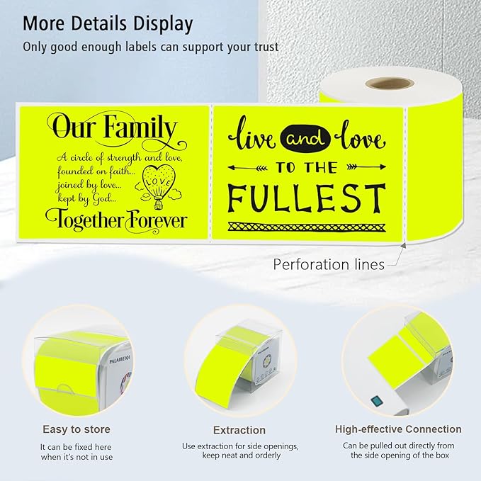 3x5 Inch Thermal Label Stickers, Moving Boxes, Address & Inventory Organization - Image 4