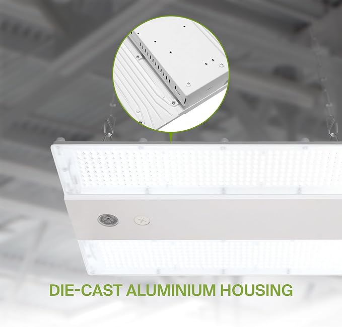 ASD LED Linear High Bay Light Fixture, Commercial Shop Lighting | 3CCT - Image 6