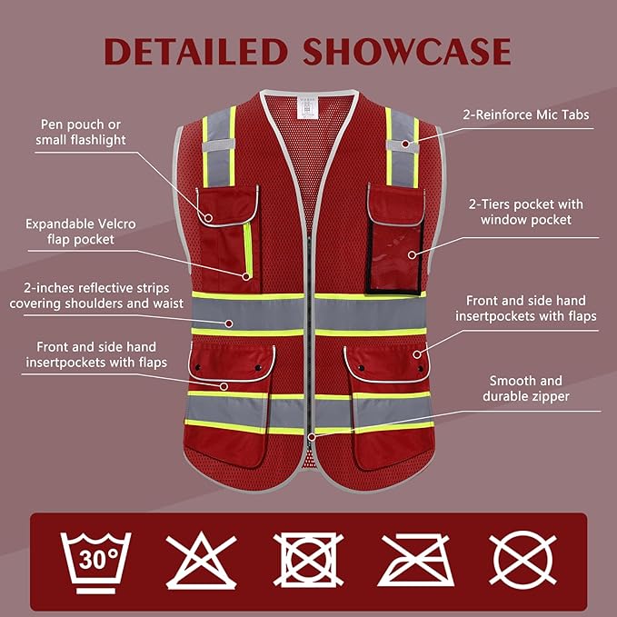 High Visibility Safety Vest - Image 3