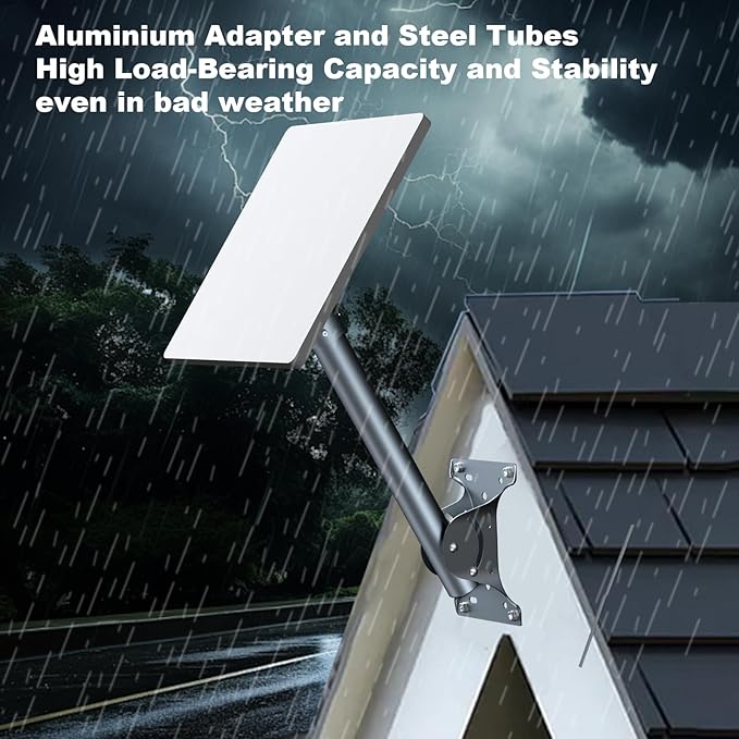 for Starlink Gen 3 Roof Mount, Aluminum Alloy Starlink Standard V3 Mounting Kit - Image 2