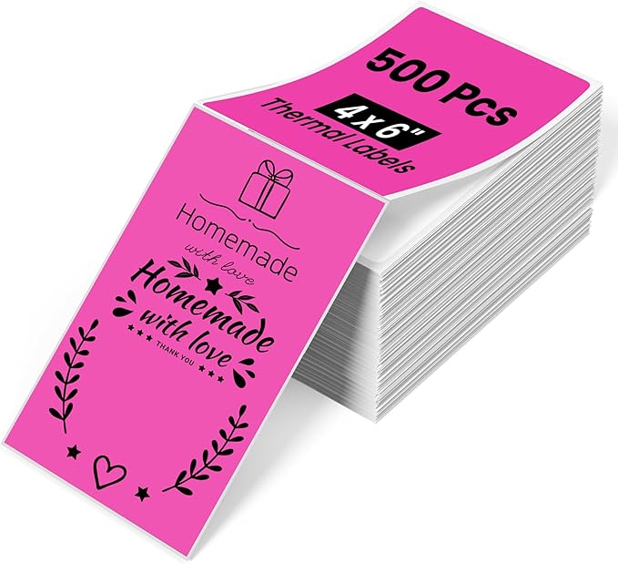 Phomemo 4x6 Thermal Label Printer Paper by Phomemo