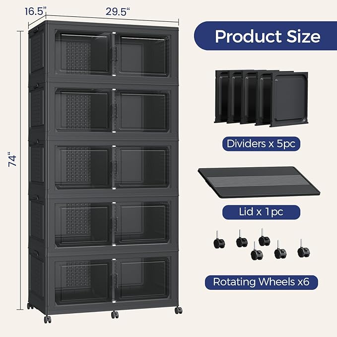 200Gal Stackable Storage Bins - Image 2