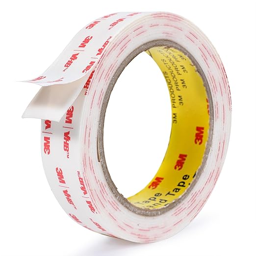 Double Sided Tape 1in X 9.85ft，Heavy Duty Removable Mounting Tape, Picture by Doublesidedtape