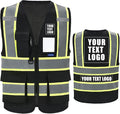 AYKRM Custom Logo Personalised Printed High Visibility Reflective 2 two tone by AYKRM