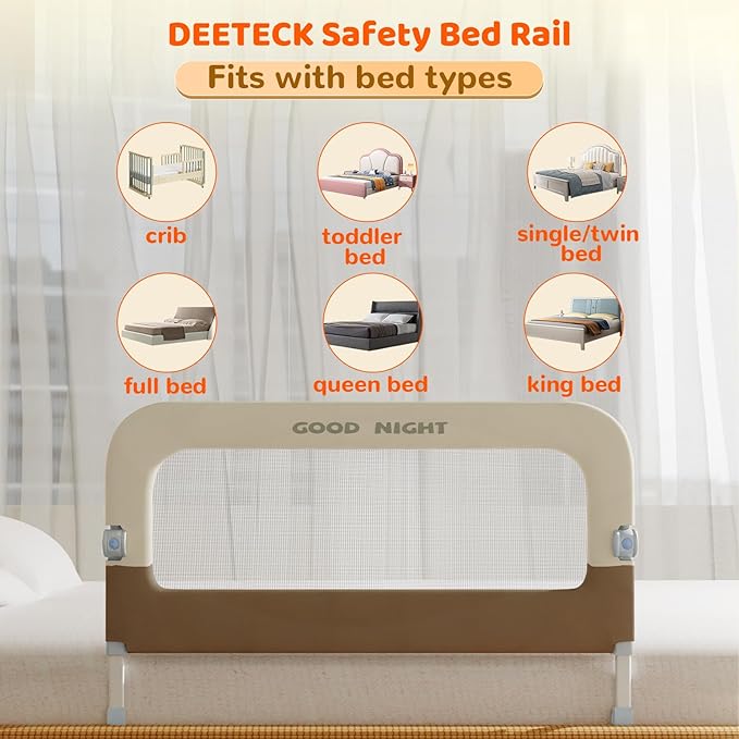 Bed Guard Rail for Toddlers - Image 6