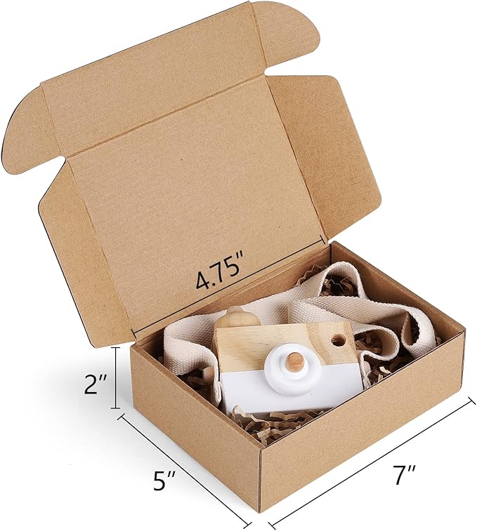 Eupako 7x5x2 Shipping Boxes Small Corrugated Cardboard Box - Image 2