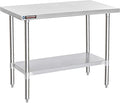 DuraSteel 24x48 Stainless Steel Work Table by DuraSteel