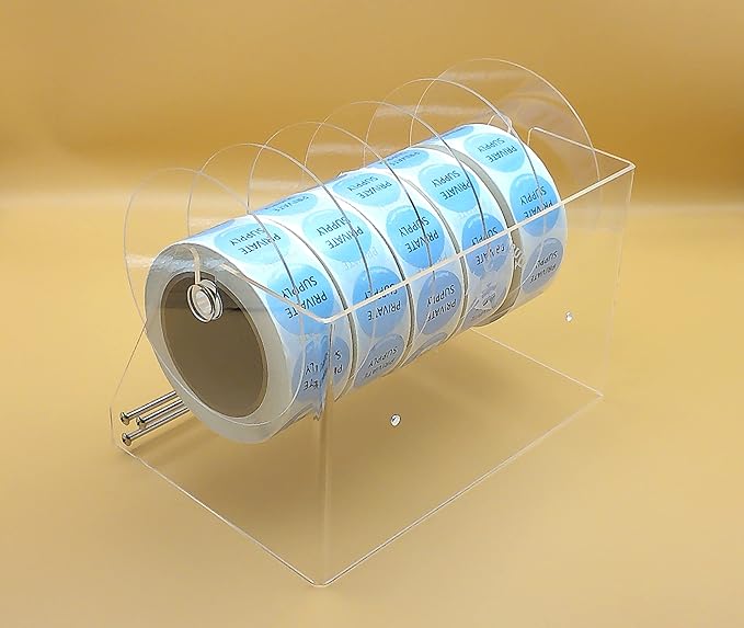 10 Inch, Heavy Duty Adjustable 6-Disk Label Dispenser, by Quality IZ - Image 8