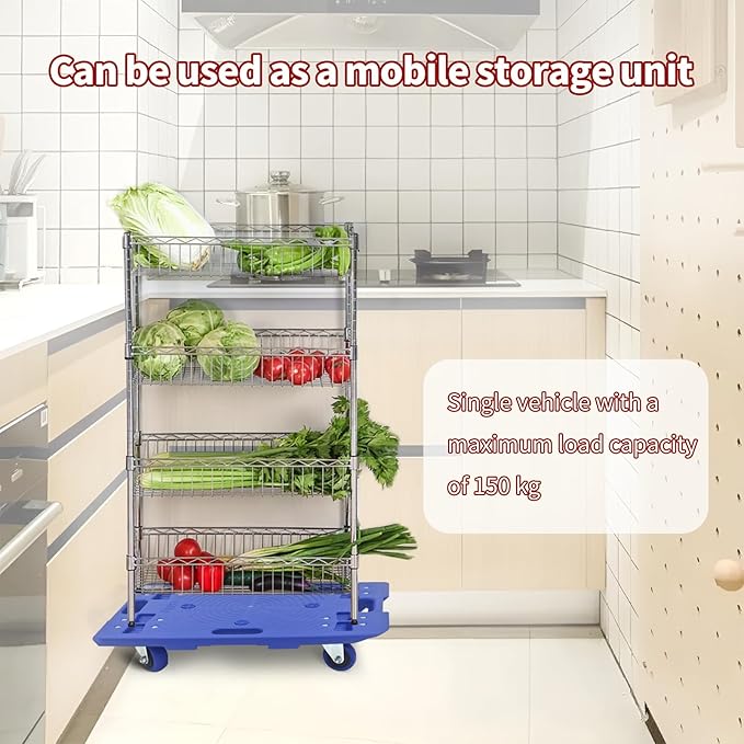 Furniture Dolly, Furniture Movers Dollies Heavy Duty, Large Moving Dolly Cart - Image 7