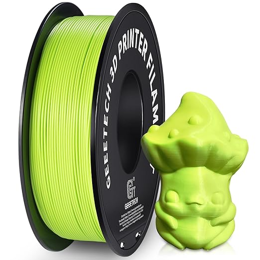 Geeetech 1.75mm PLA 3D Printer Filament, 1kg Spool, Upgrade Tidy Winding by GEEETECH