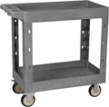 Service Utility Plastic Tool Cart, 34 x 17-Inch Rolling Cart by Tooremine
