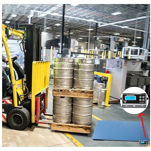 Industrial Floor Scale, 5000LB/0.5LB, PEC Focus on Industry - Image 3