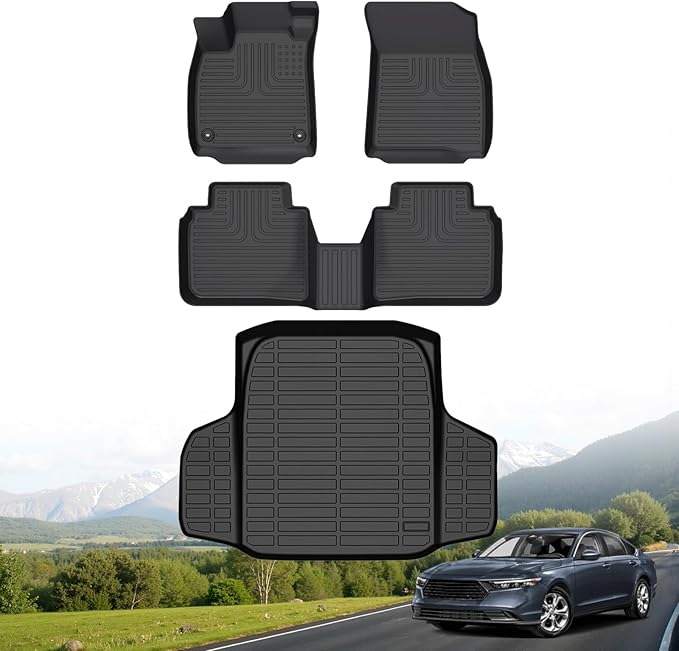 Hutisya-Floor Mats & Cargo Liner Set Fit by Hutisya