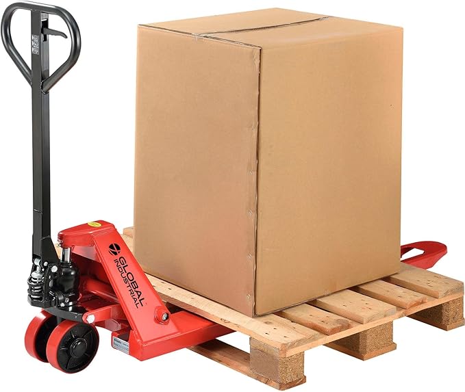Global Industrial Standard Duty Narrow Pallet Jack - Image 5