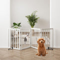 37-74" Wide Dog Gate 4 Panel Dog Gates by MinoKesper