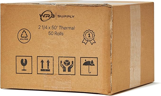 Thermal Paper 50 Rolls Of 2 1/4" x 50', Fits Most Credit Card Machines Register - Image 6