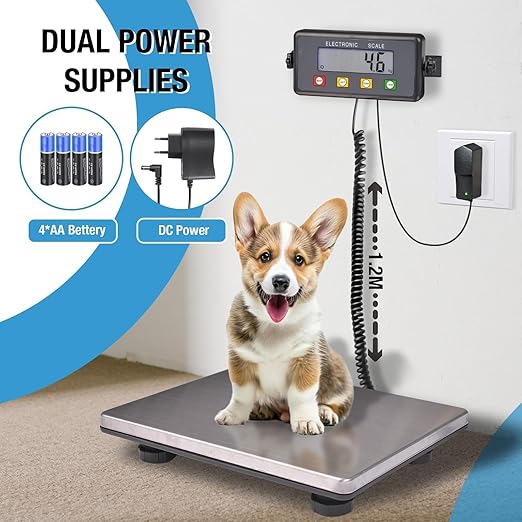 SurmountWay Large Shipping Scale, 440lb/0.35oz Digital Postal Scale - Image 8