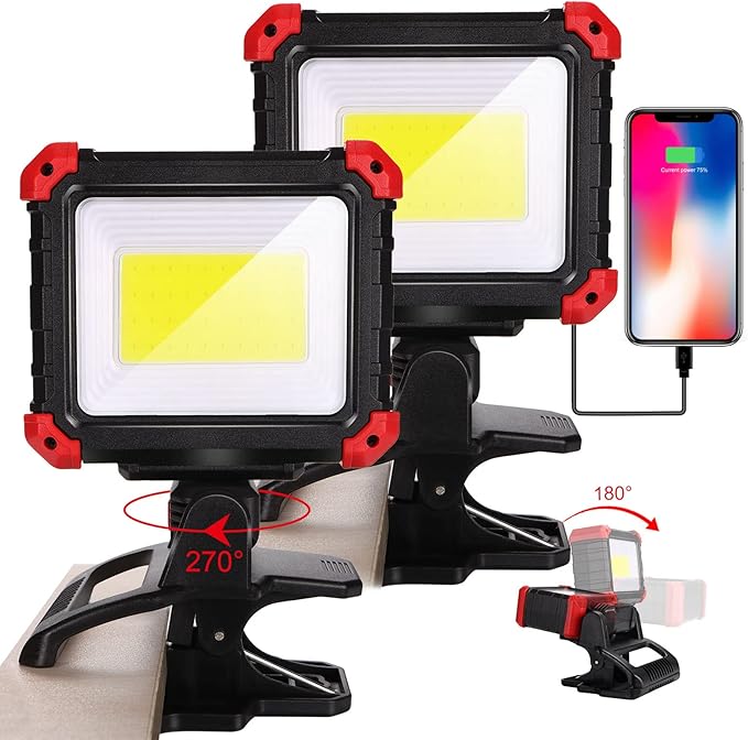 LED Rechargeable Work Light by Easymaxx