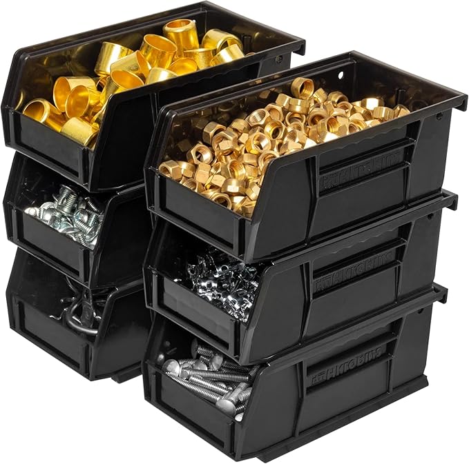 Akro-Mils 30220 AkroBins Plastic Storage Bins, Space-Saving Stackable Bins - Image 8